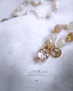 ローズクォーツブレスレット